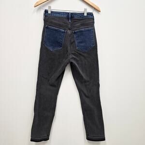 Hollister Ultra High Rise Dark Wash Contrast Womens Jeans Size W27/L29